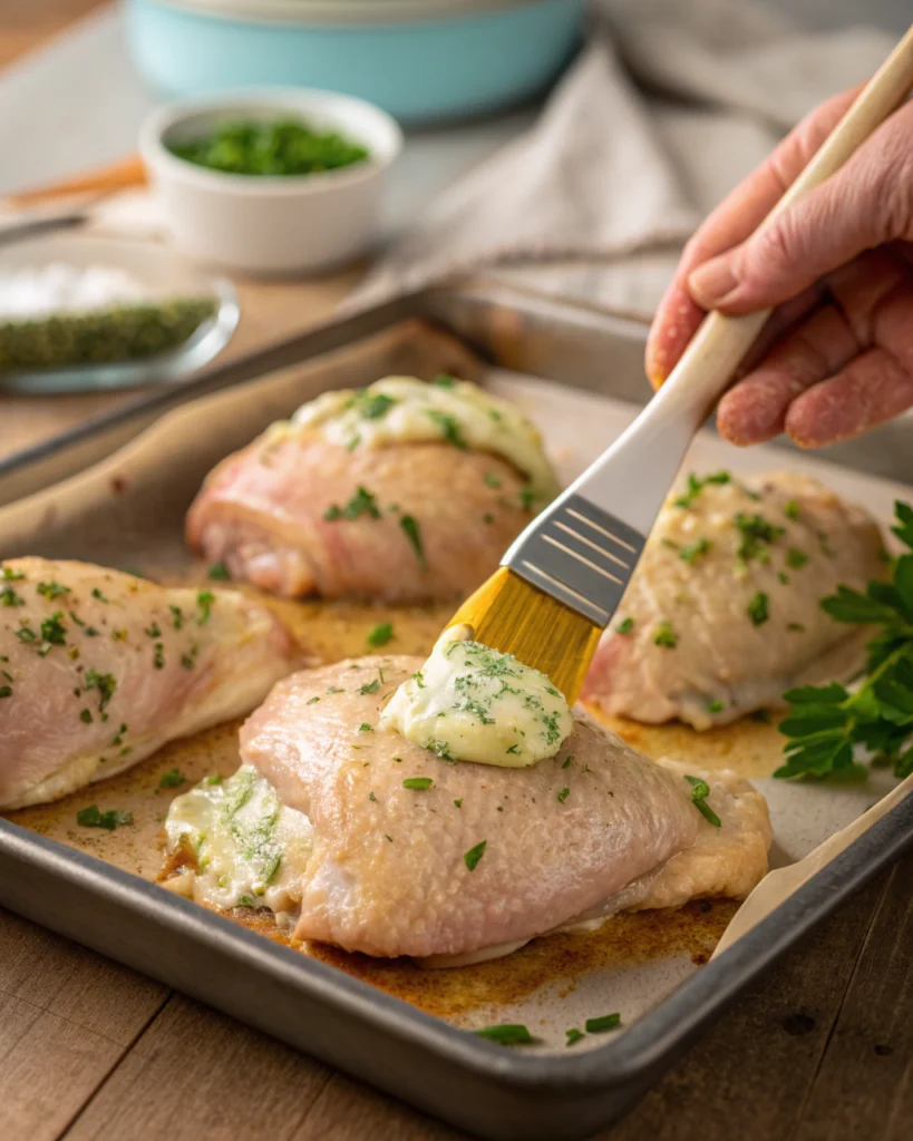 Beurrer l'extérieur