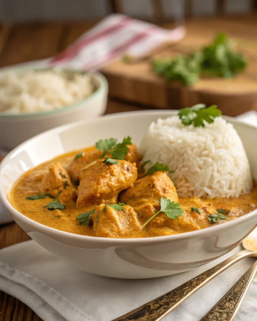 Poulet au curry facile