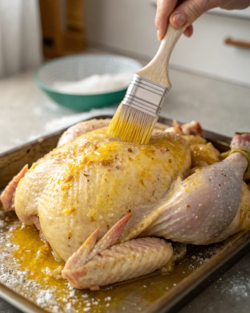 Étape 3 : Appliquer le mélange gras