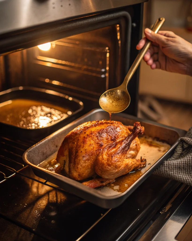 Poulet au four croustillant