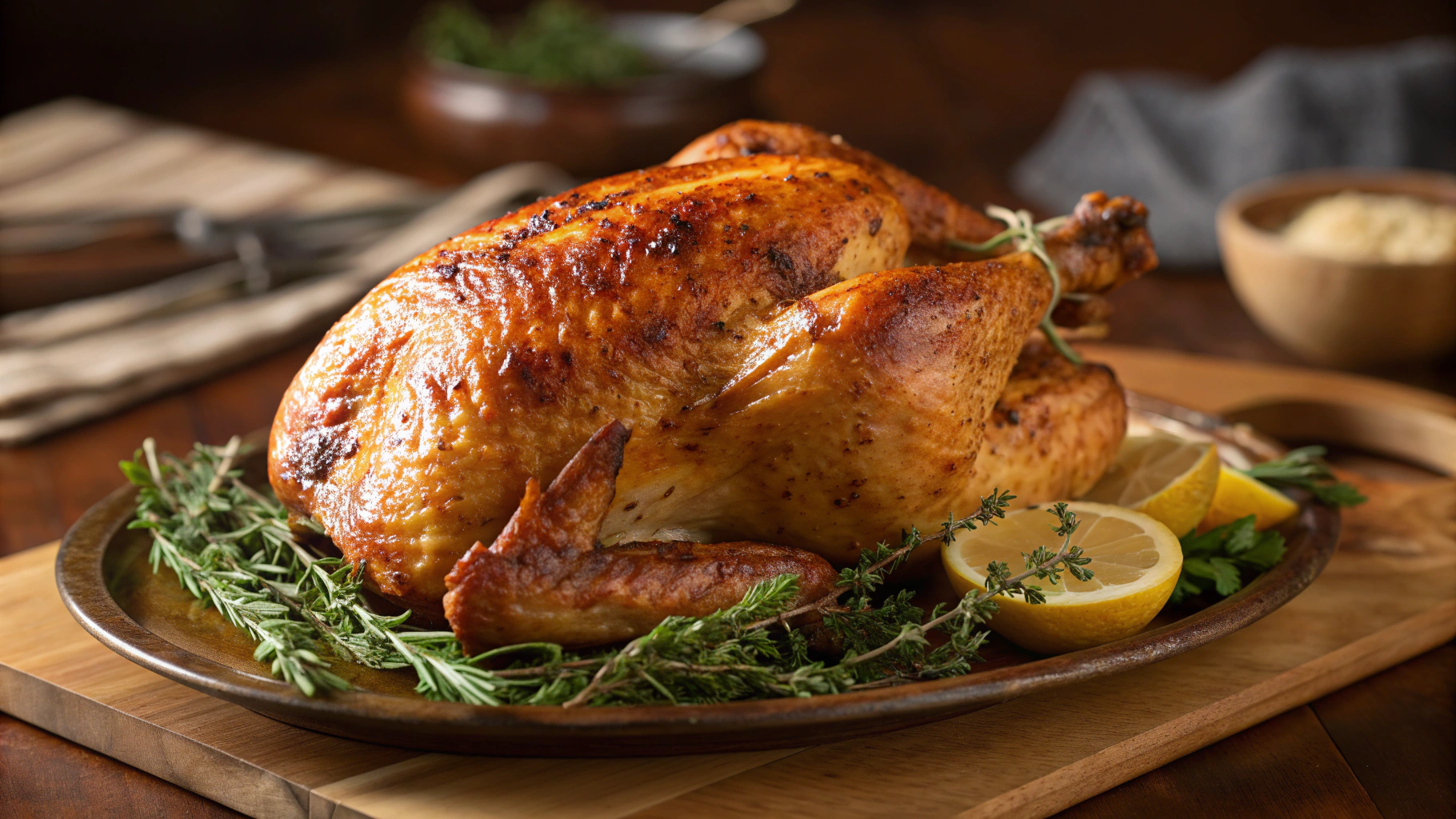 Poulet au four croustillant