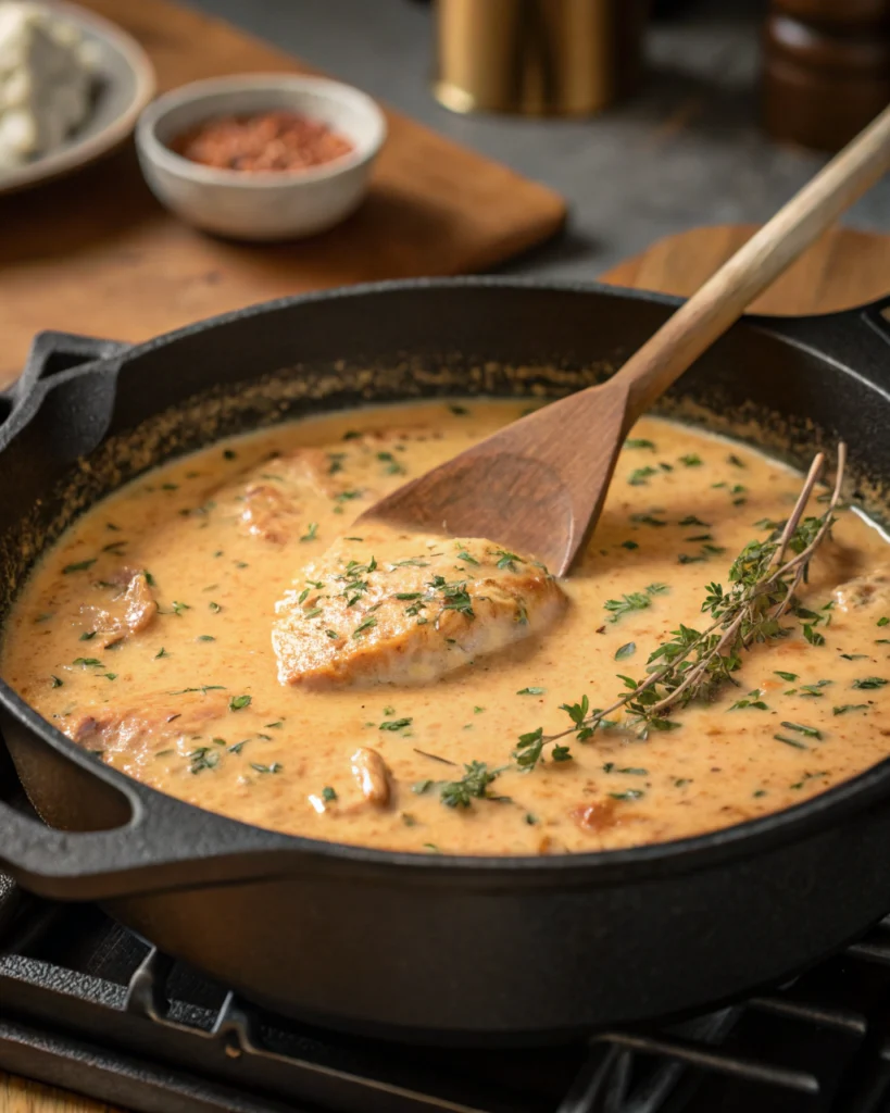 La Touche Finale Avec La Crème