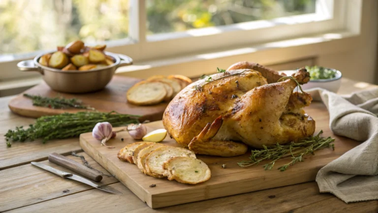 Poulet farci classique