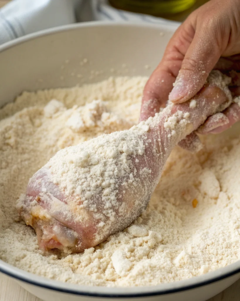 La panure double (mon secret)