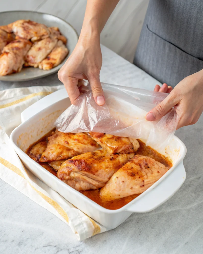Poulet grillé au barbecue