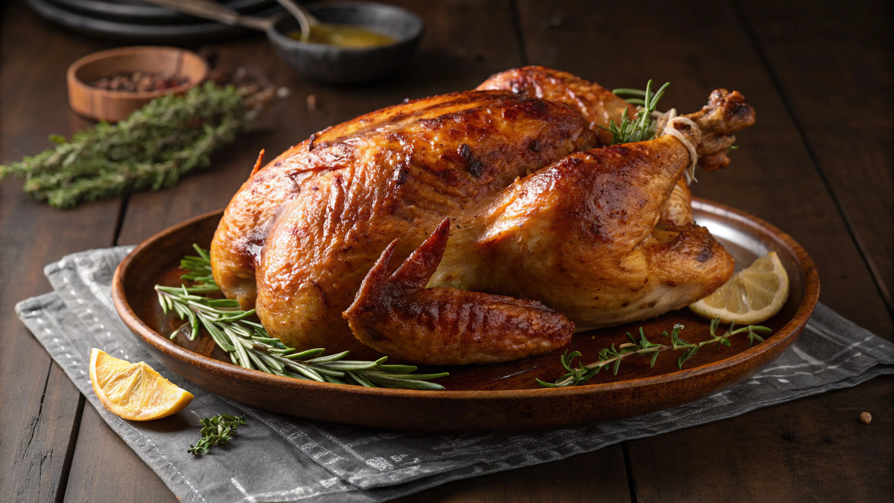 Poulet rôti classique