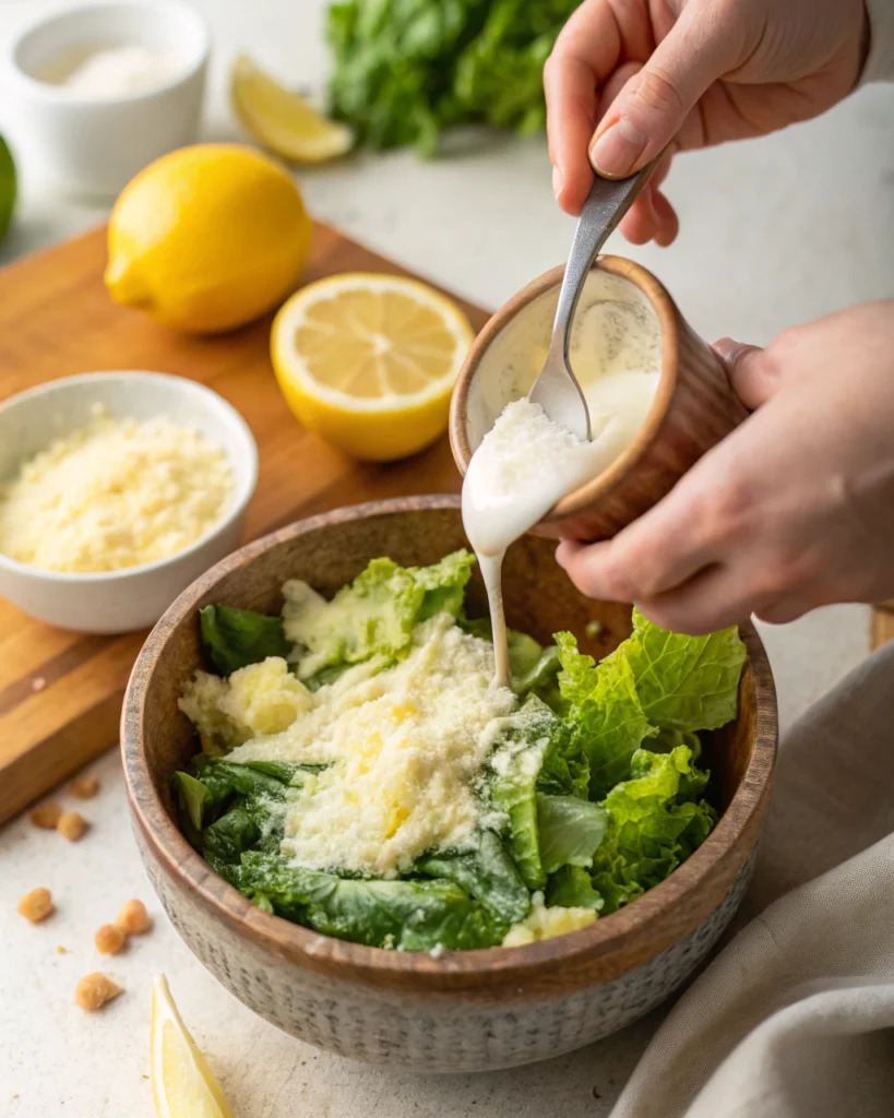 Faire La Sauce César