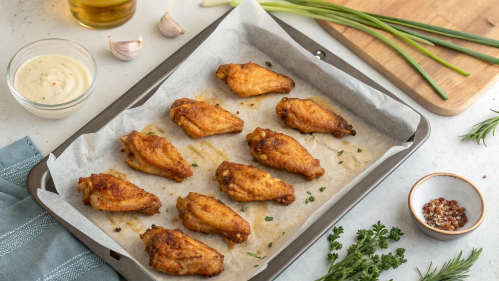 ailes de poulet au four