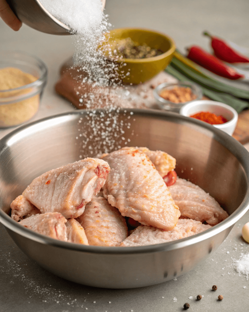 ailes de poulet au four