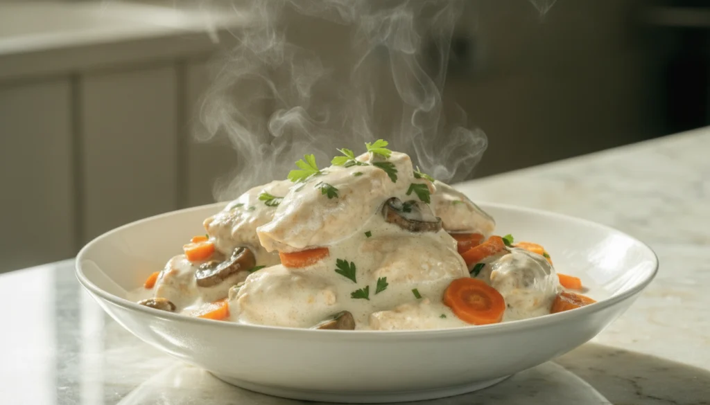 blanquette de poulet cookeo