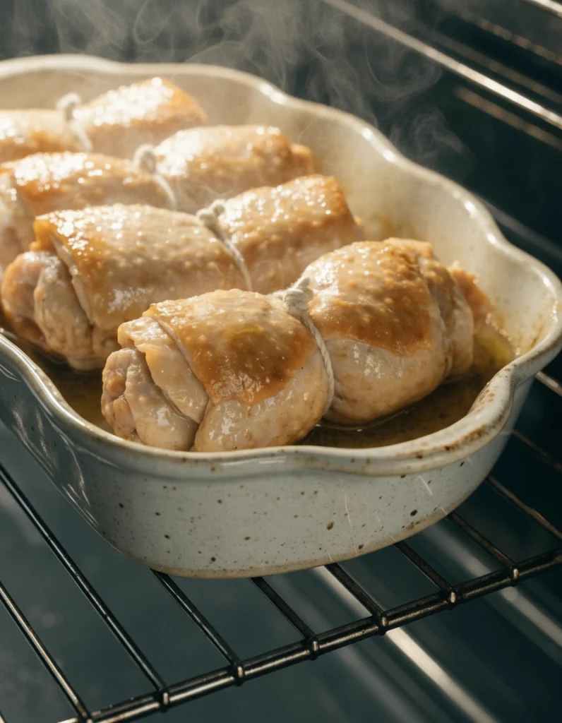 cuisson paupiette de poulet