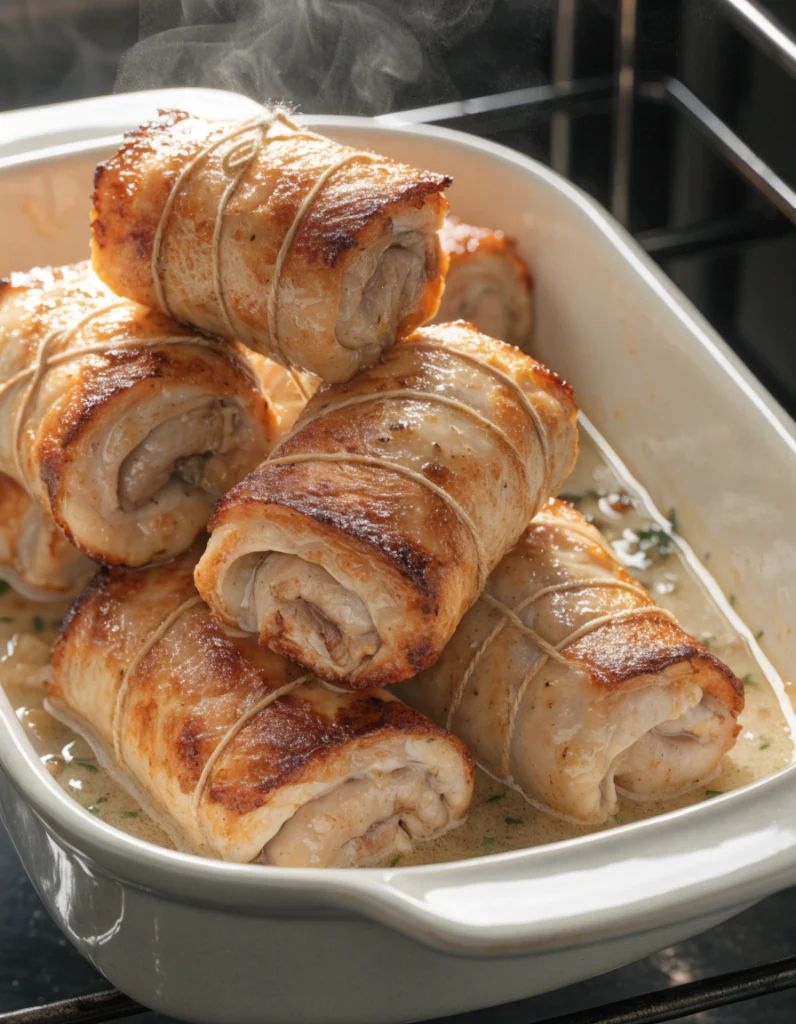 cuisson paupiette de poulet