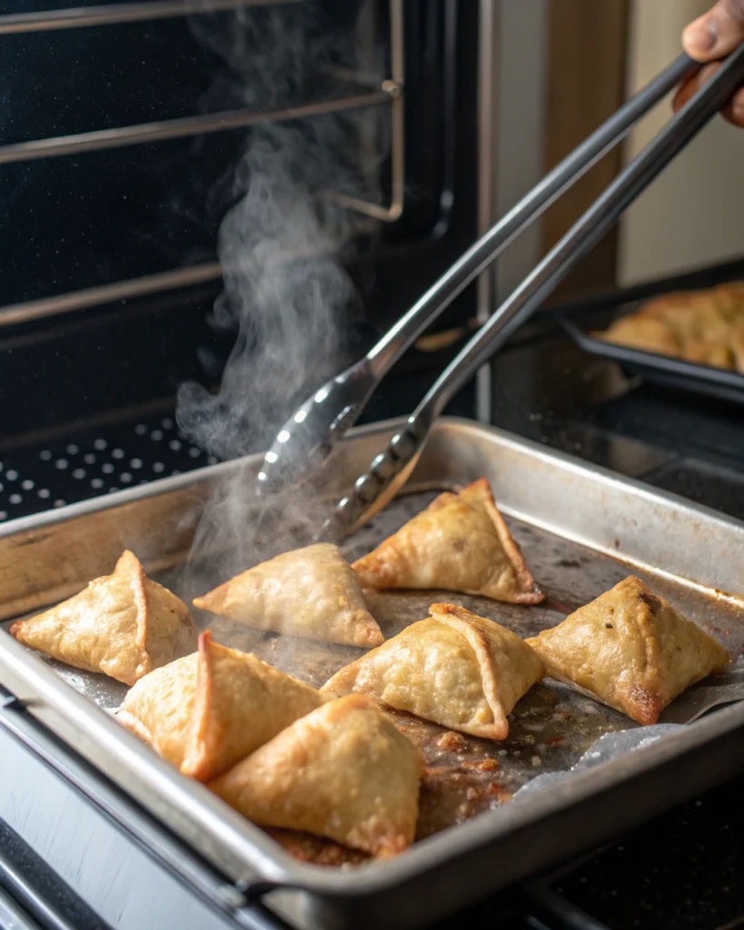 Retournez à mi-cuisson