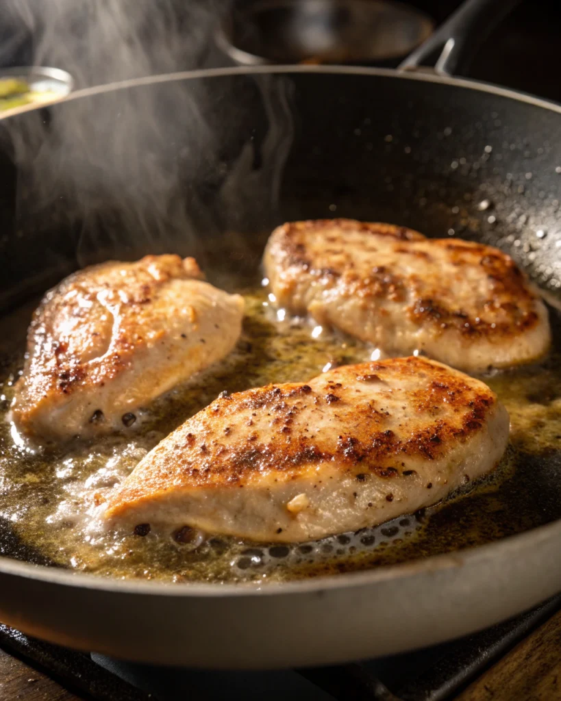 filet de poulet moutarde