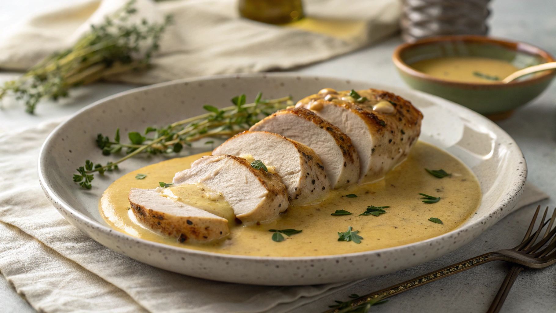 filet de poulet moutarde