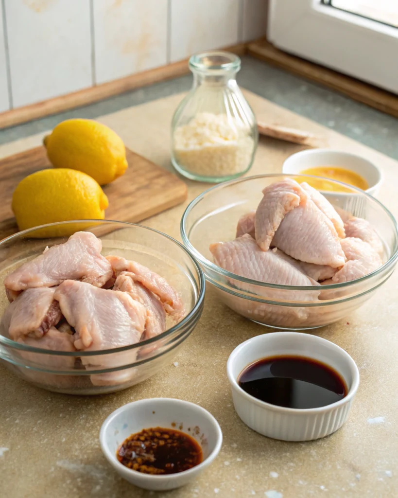 marinade aile de poulet