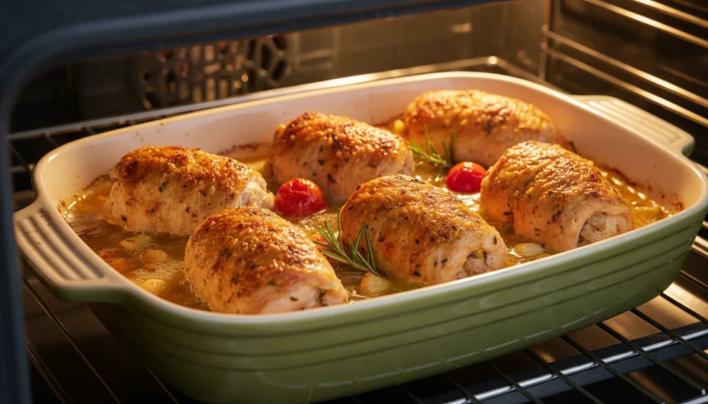 paupiette de poulet au four