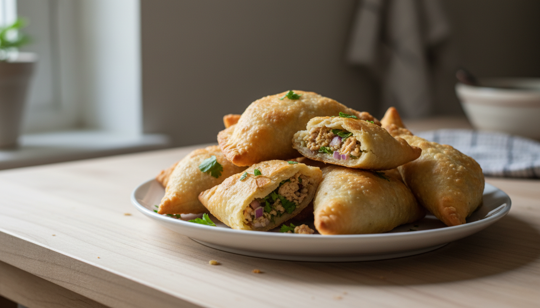 samoussa au poulet