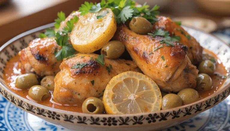 tajine citron poulet