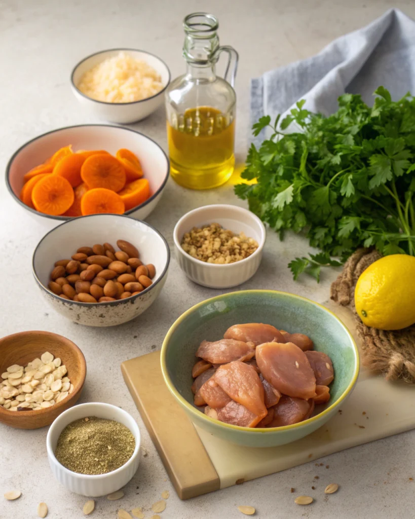 tajine poulet légumes