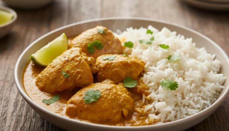 riz poulet curry